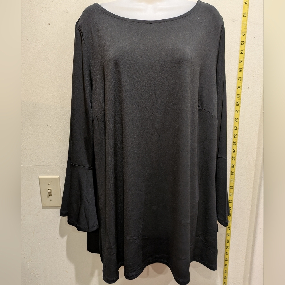 Avenue Dark Gray Women's Tunic Size 20